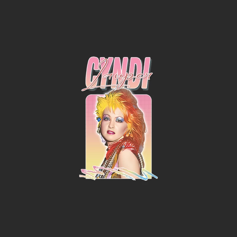 Cyndi Lauper  Original 80s Vintage Style Design Baseball Cap