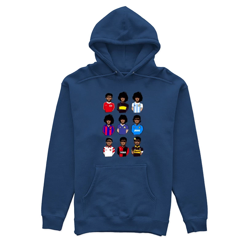 Retro Football Legends - THE MARADONAS Female Pullover Hoodie