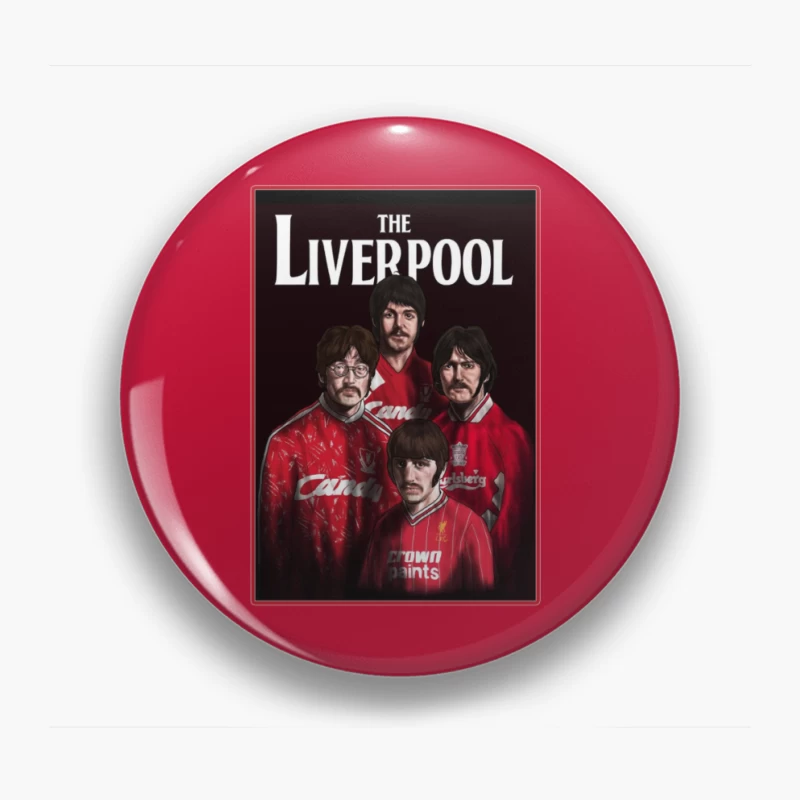 Liverpool/Beatles Mashup Pin