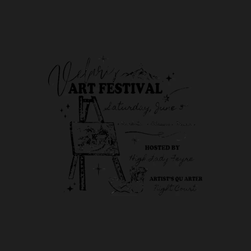 Affiche du Festival d'Art de Velaris Homme Débardeur