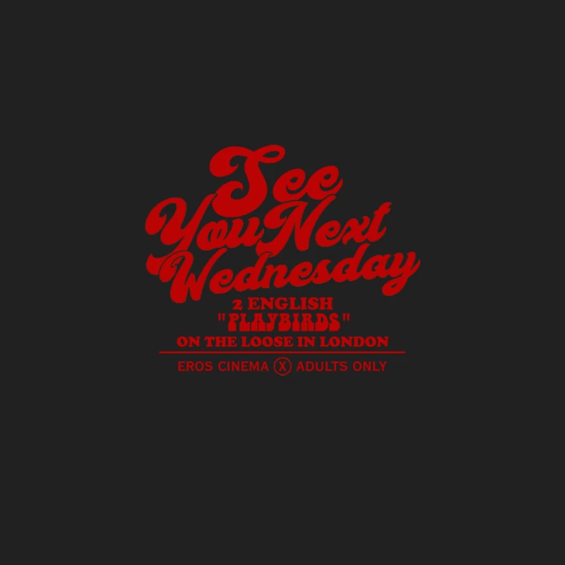 See You Next Wednesday - Fictional Film Ad Bucket Hat