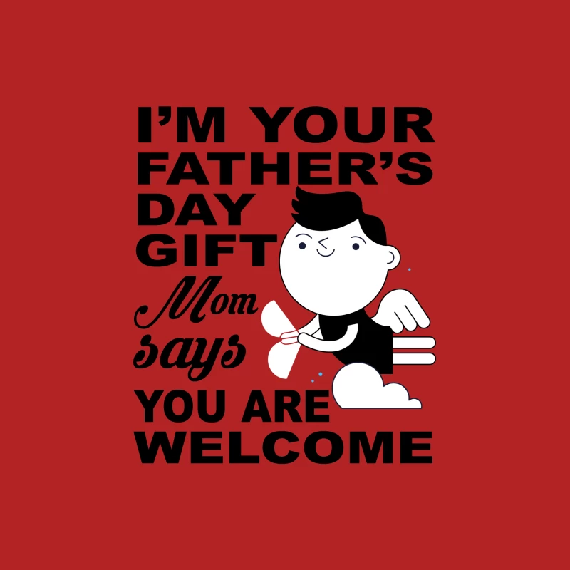 Cadeau de fête des pères adorable et humoristique Femme T-Shirt