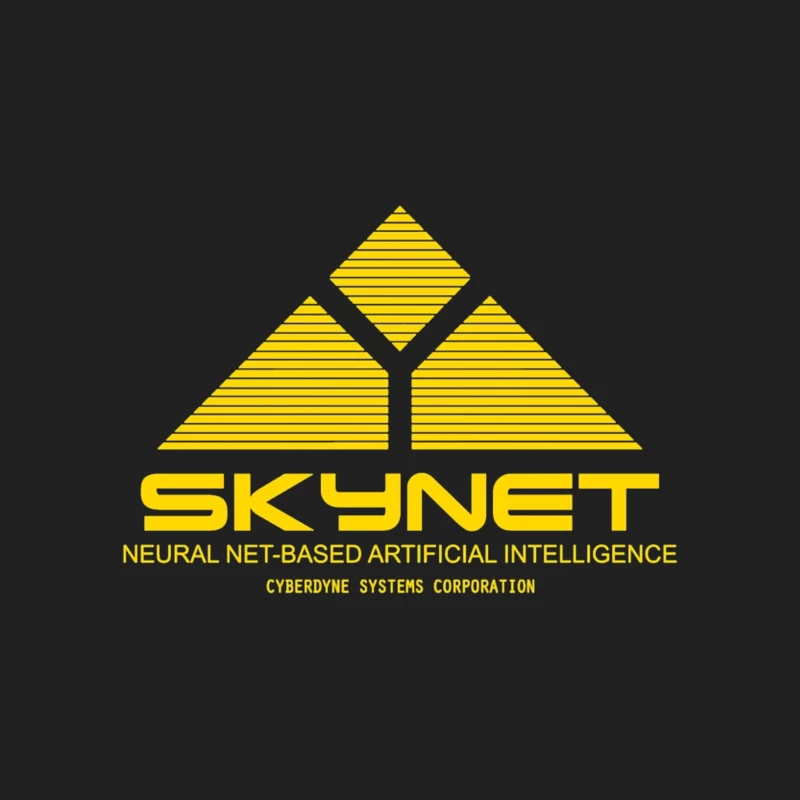 Skynet Corporate Logo - Cyberdyne Systems AI Technology Bucket Hat