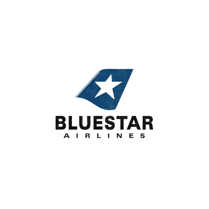 BlueStar Airlines 2 Desk Mat