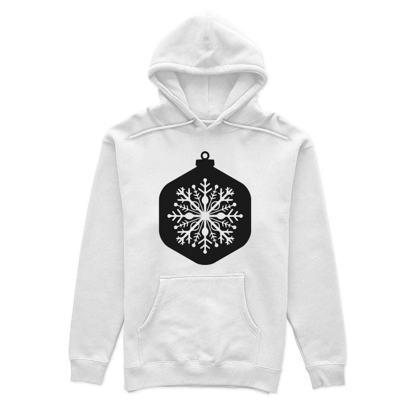 Décoration de Noël avec flocon Femme Sweat à capuche