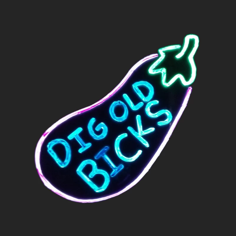 Dig Old Bicks Retro Male Pullover Sweatshirt