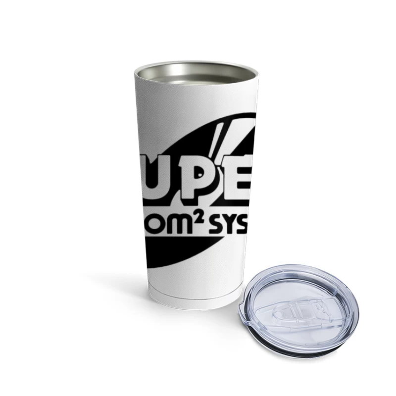 Super CD-ROM² System Logo Travel Mug
