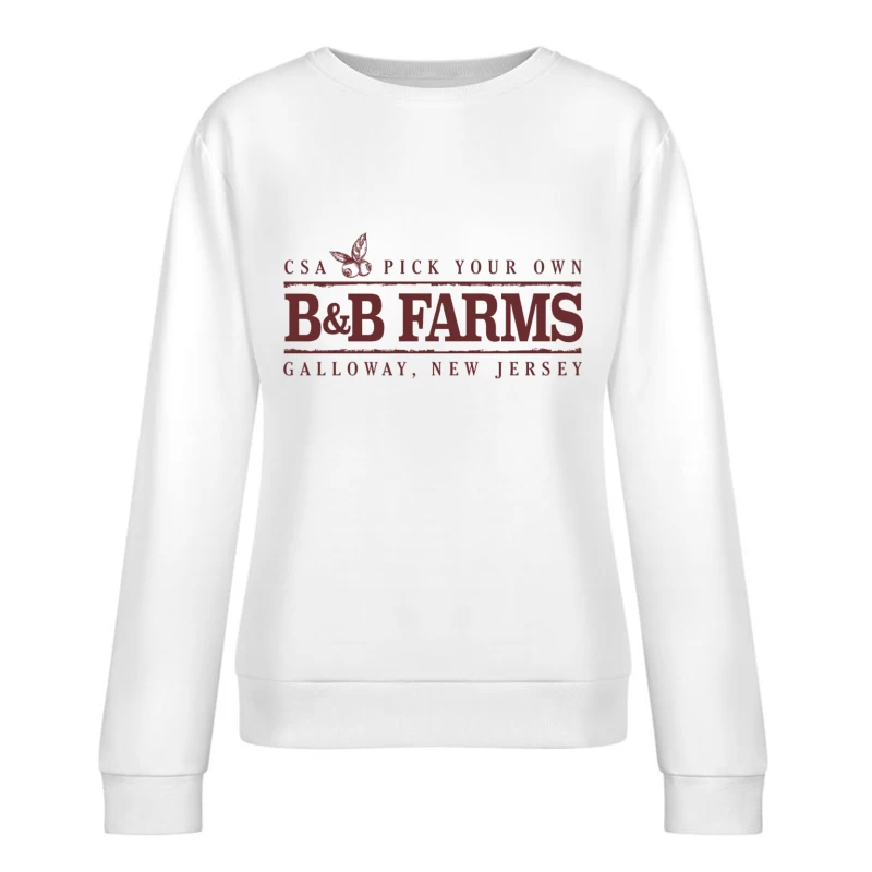 B&B Farms Logo Female Pullover Sweatshirt
