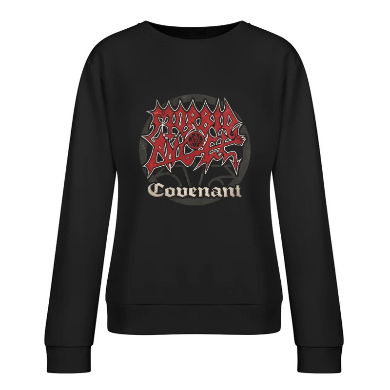 Morbid Angel Covenant Female Pullover Sweatshirt