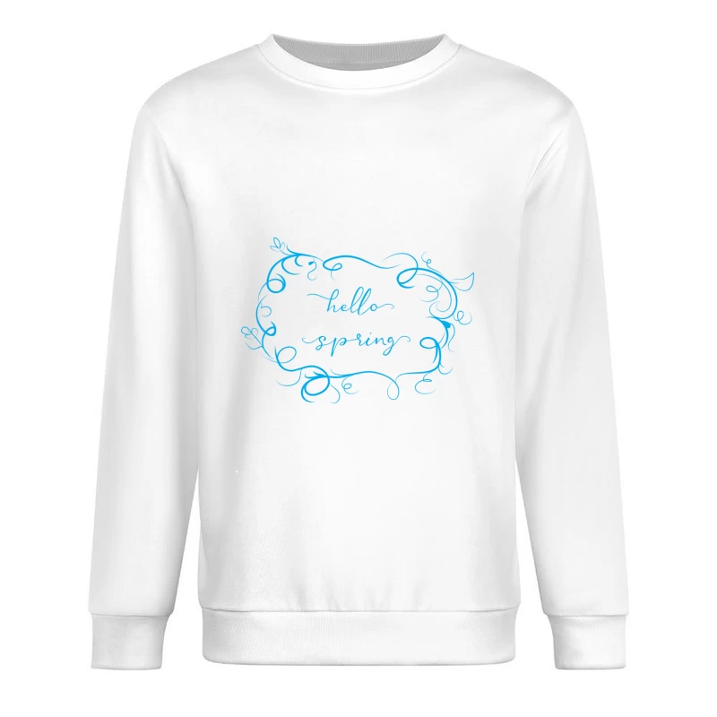 Bienvenue le printemps Homme Sweat-shirt à enfiler