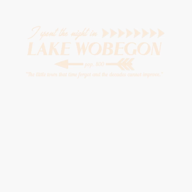 Lake Wobegon Cotton Tote Bag