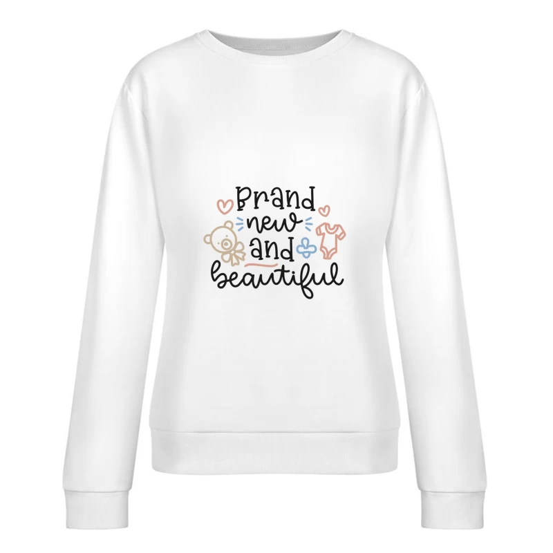 Nouveau et Beau pour Bébé Femme Sweat-shirt à enfiler