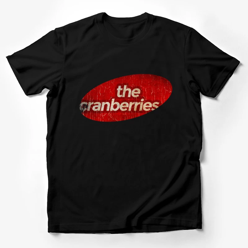 The Cranberries Vintage Band Logo in Red Male T-Shirt