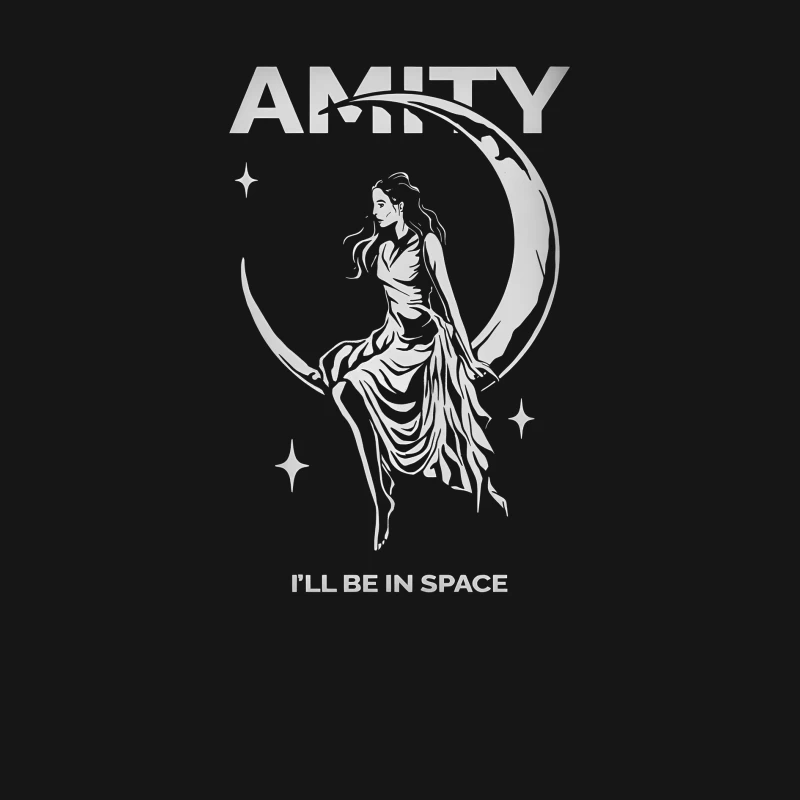 The Amity Affliction I'll Be In Space Female Long Sleeve T-Shirt