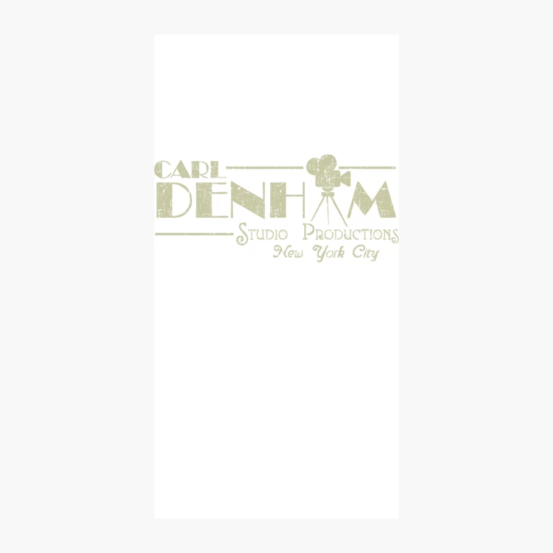 Carl Denham Productions, distressed iPhone Case