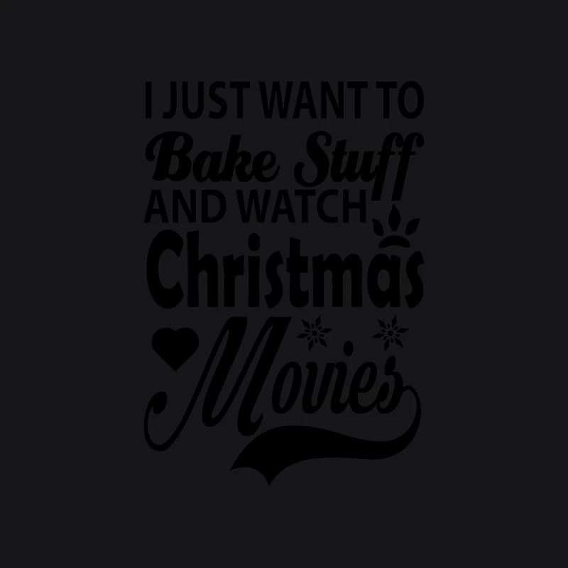 Envie de pâtisser et regarder des films de Noël Homme Sweat à capuche