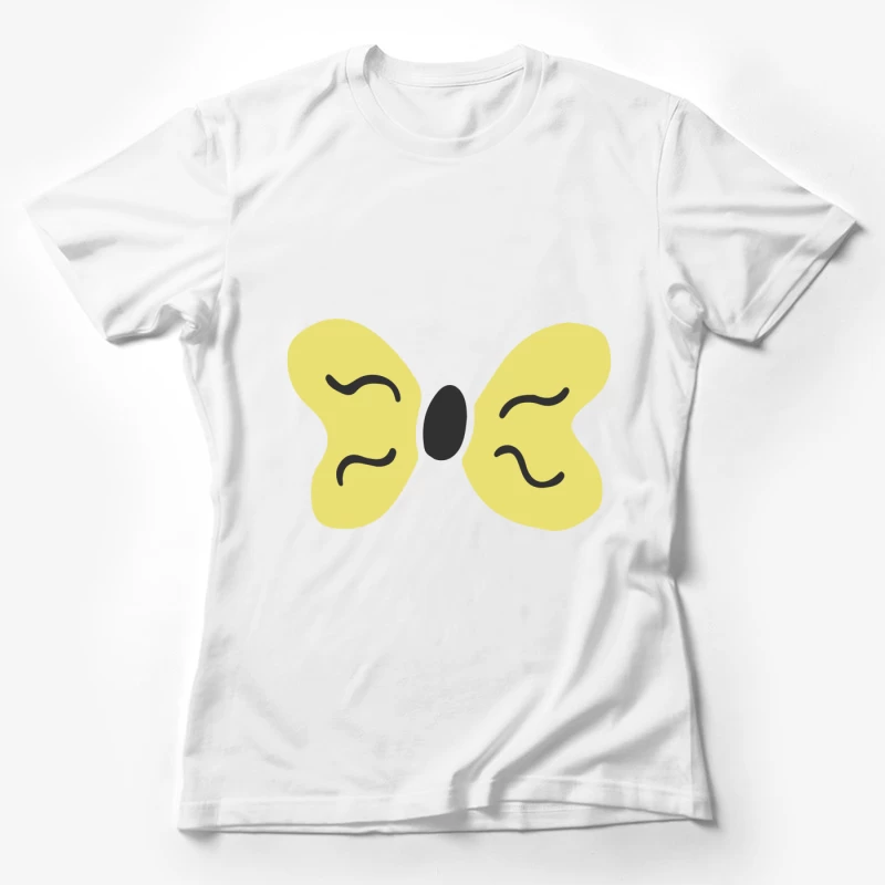 Illustration de papillon minimaliste Femme T-Shirt