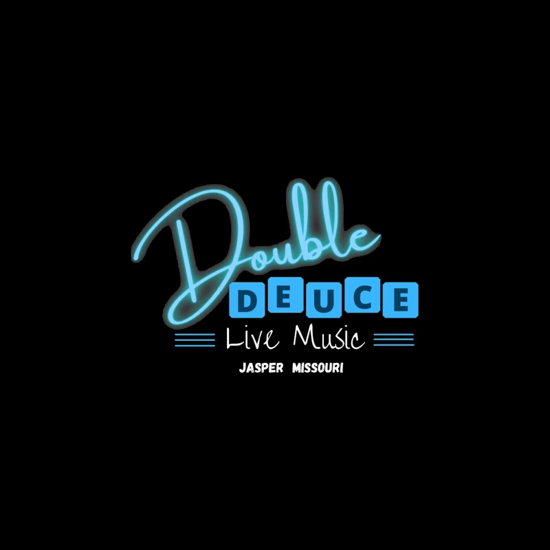 Double Deuce Live Music Venue in Jasper Missouri Desk Mat