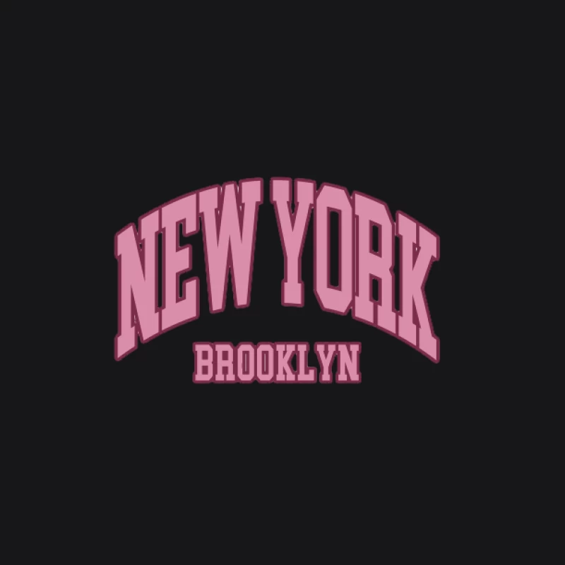 Design Grafico New York Brooklyn Felpa con cappuccio Uomo