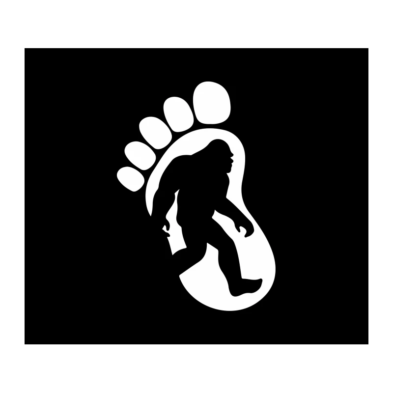 Foot Gone Squatchin Tapestry