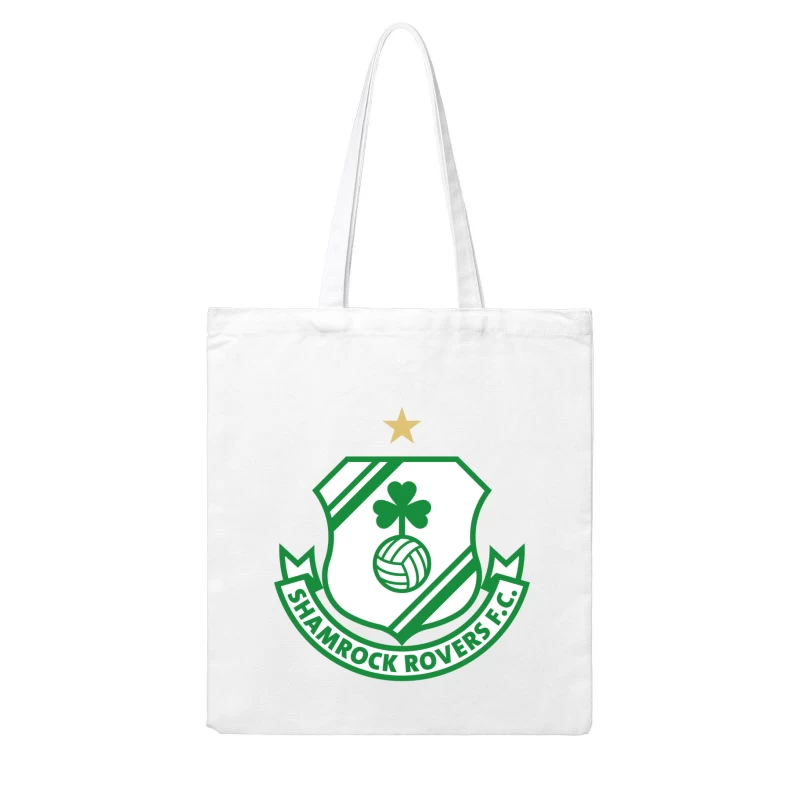 Logo of Shamrock Rovers F.C. Cotton Tote Bag