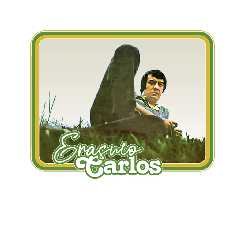 Erasmo Carlos  Retro Fan Art Design Tapestry