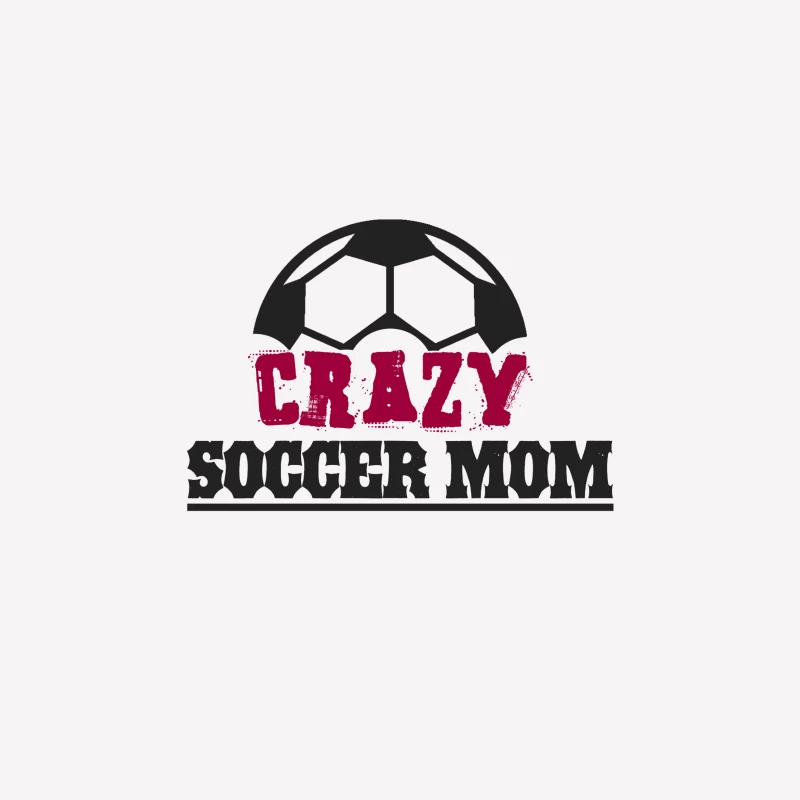 Conception humoristique de maman de football Femme T-Shirt