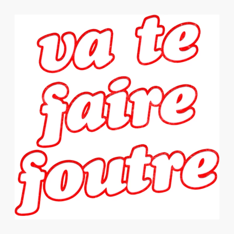 Francophile  French Swearing Design Pin