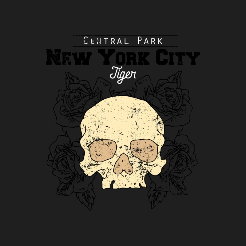 Crâne Central Park Tigre Homme Débardeur