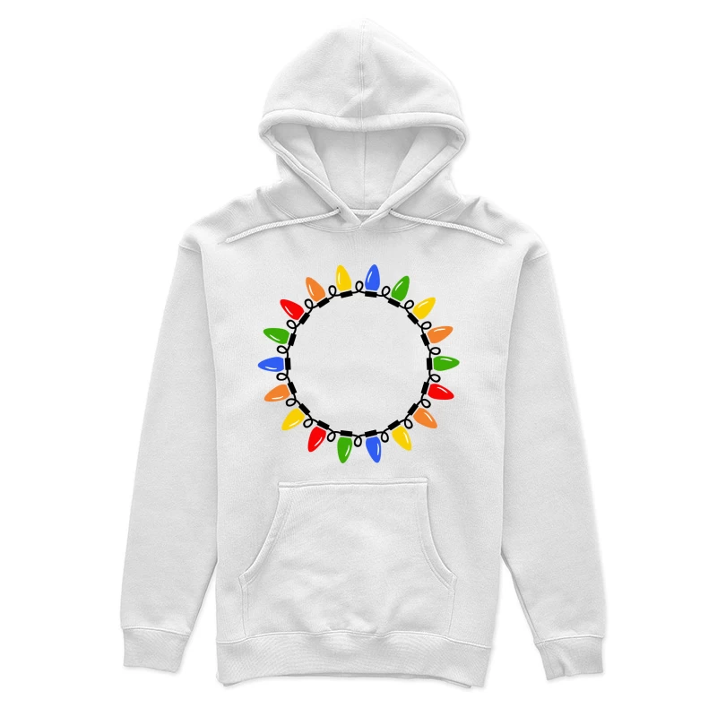 Cercle de Lumières Colorées Femme Sweat à capuche