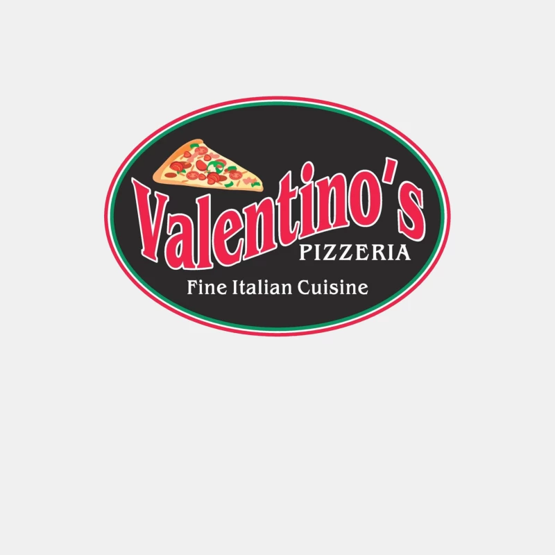 Valentino's Pizza Classic Italian Male Tank Top
