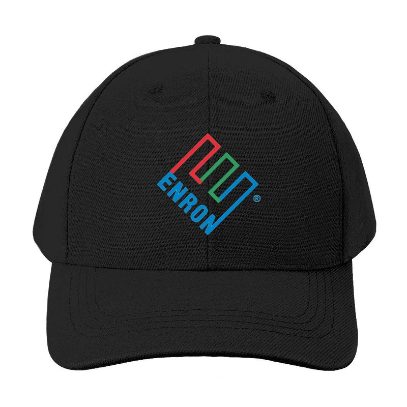 Enron Corporation Logo - Historic Energy Company Symbol Baseball Cap