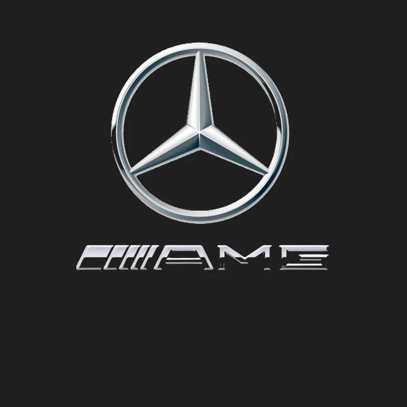 Mercedes-Benz AMG Logo - Premium German Automotive Brand Symbol Male Tank Top