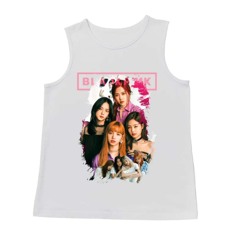 Blackpink: Iconic K-Pop Music Group Male Tank Top