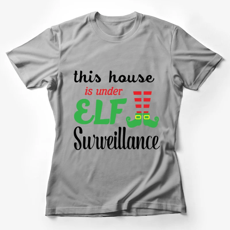 Maison sous surveillance par des elfes Femme T-Shirt