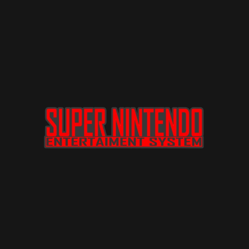 Super Nintendo Entertainment System Logo Female T-Shirt
