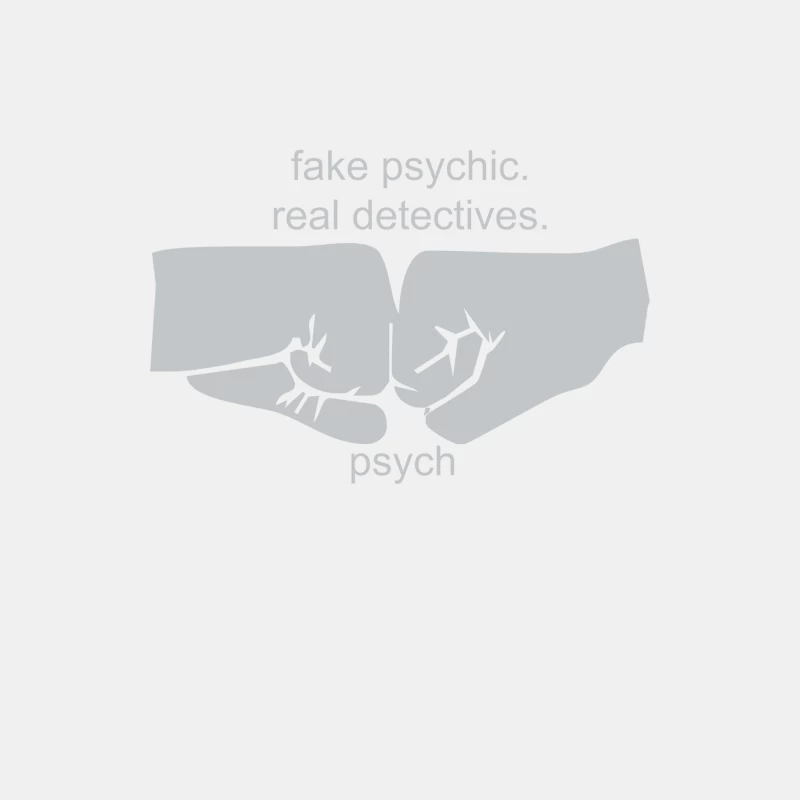 NBC Psych Fist Bump Male Tank Top
