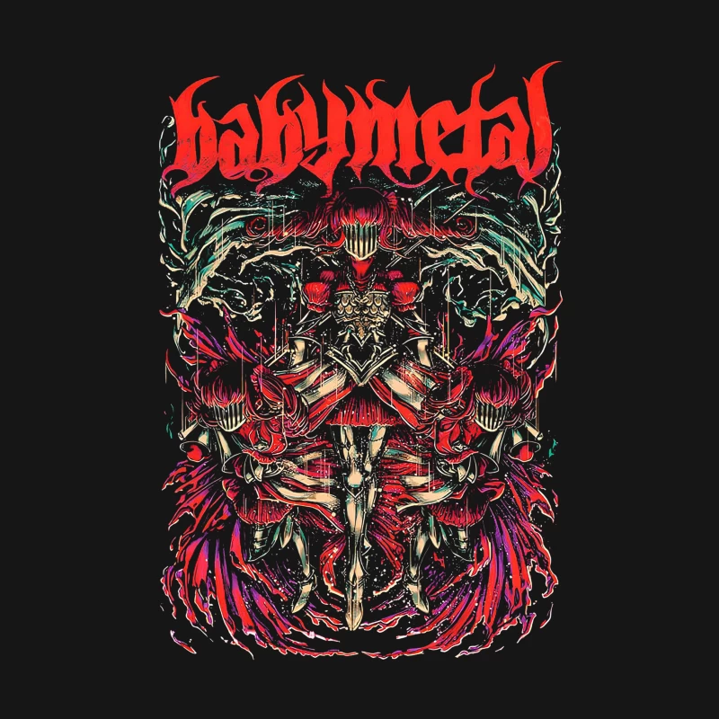 Babymetal Retro Female Long Sleeve T-Shirt