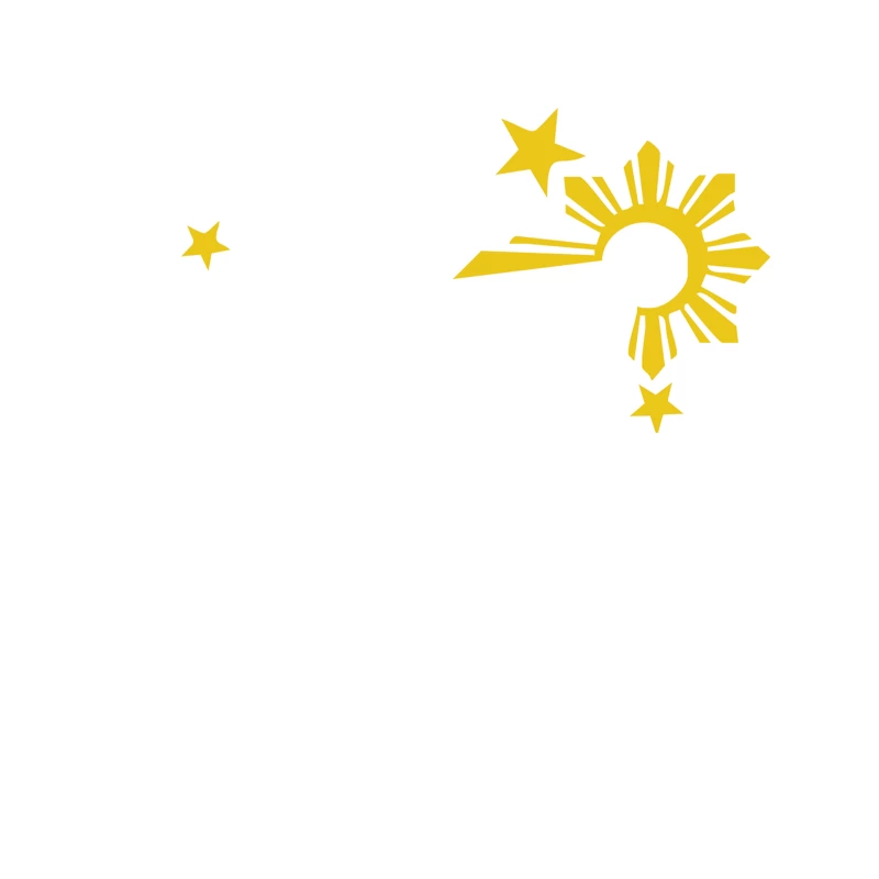Pinoy Philippines star & sun Tapestry