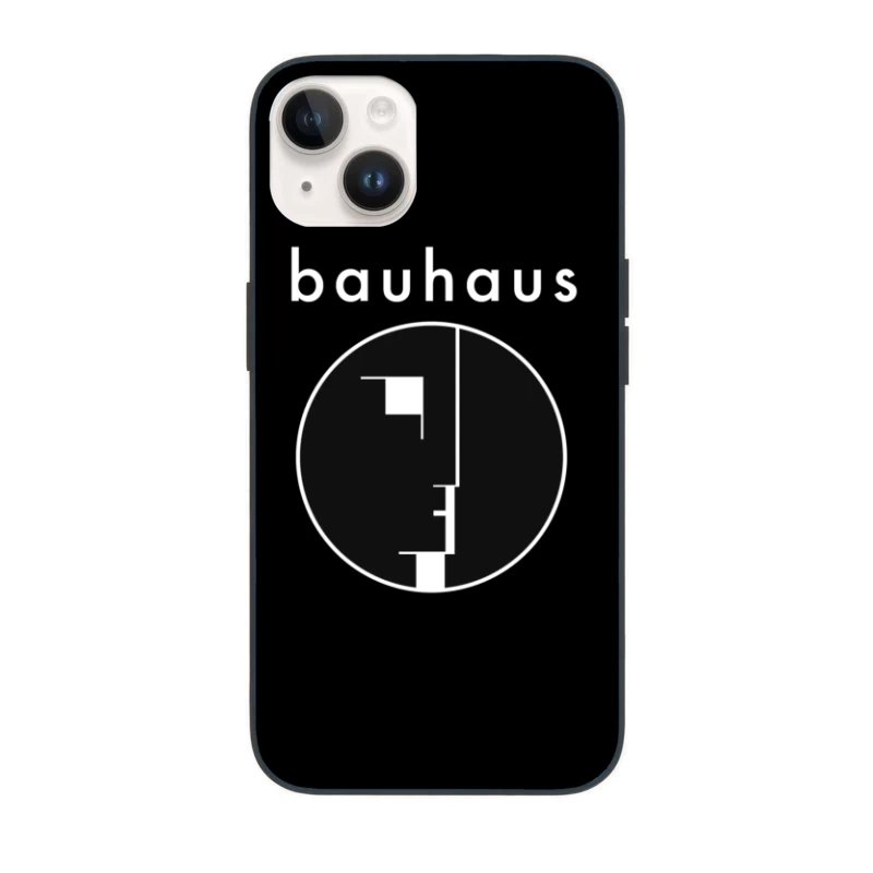 Iconic Bauhaus Minimalist Design Logo iPhone Case