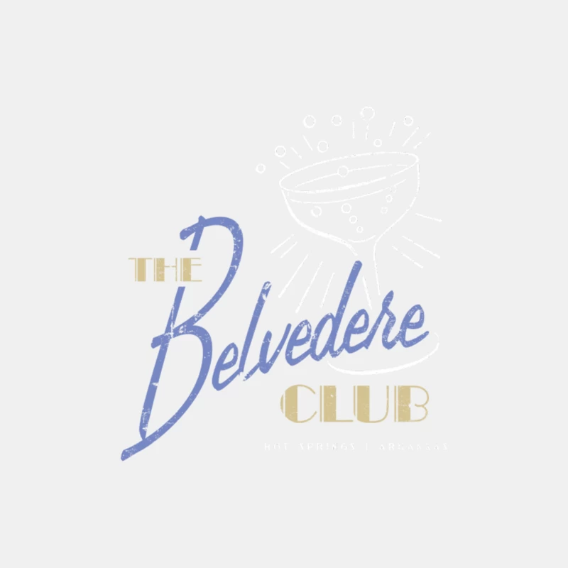 The Belvedere Club Male Tank Top