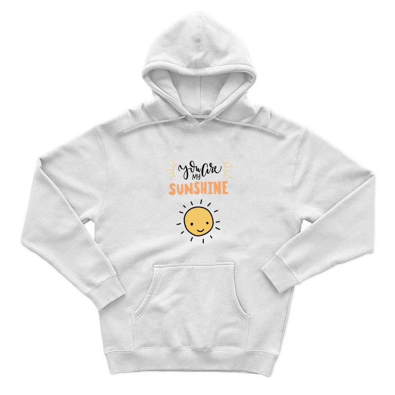 Soleil et message d'amour Homme Sweat à capuche
