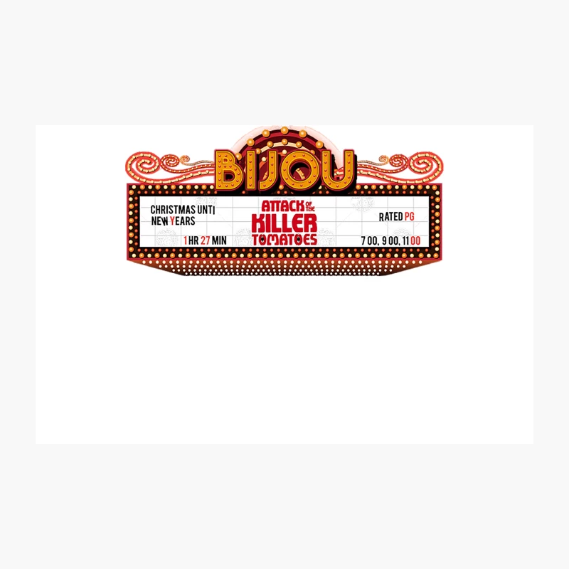 Attack of the Killer Tomatoes Marquee Travel Mug