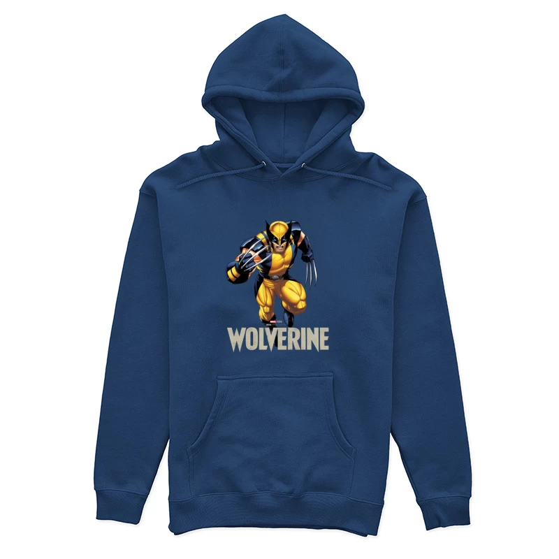Wolverine Comic Character Female Pullover Hoodie