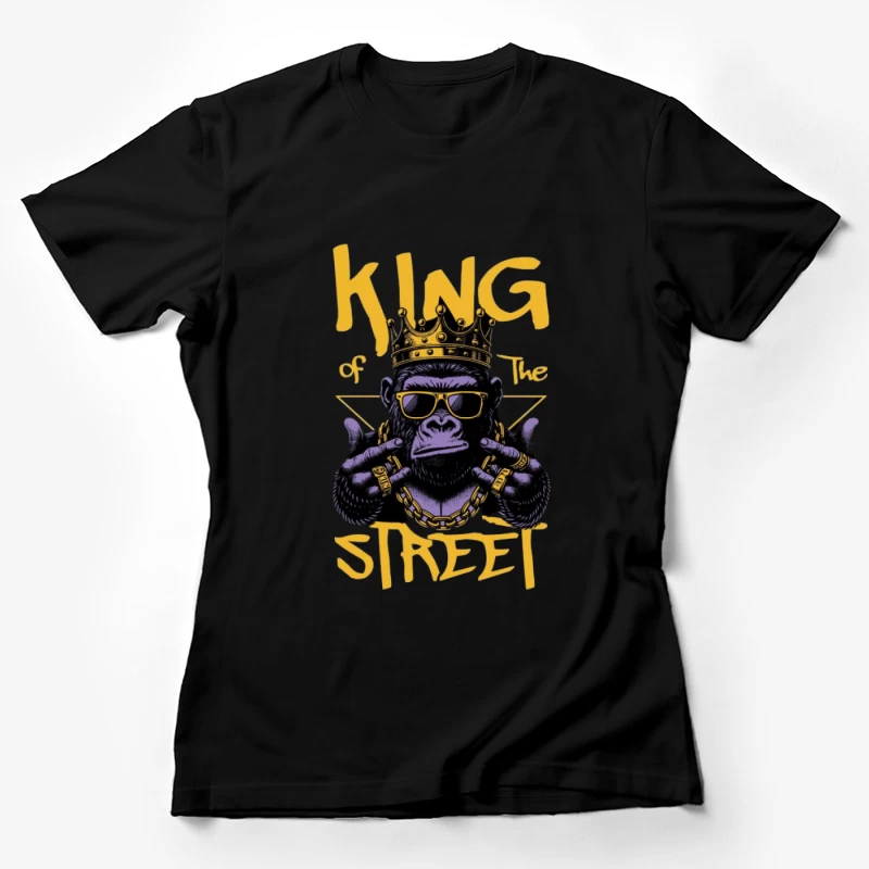 Roi de la Rue Singe Femme T-Shirt