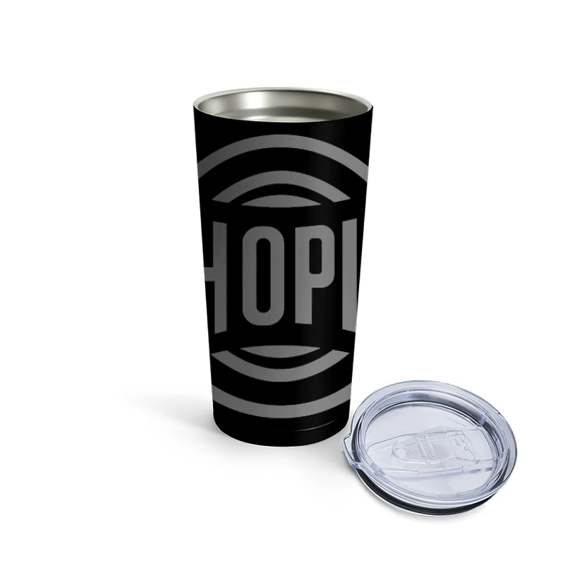 Echoplex Vintage Audio Brand Logo Design Travel Mug