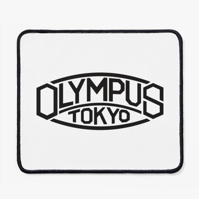 Olympus Tokyo Vintage Camera Brand Logo Mouse Pad