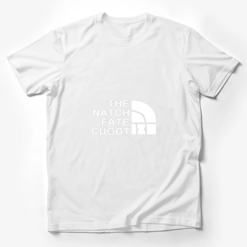 Parodie Logo Weiß Herren T-Shirt