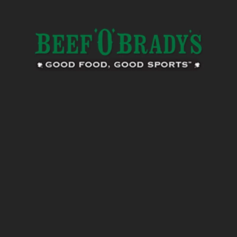 Beef O'Brady's Restaurant Female Pullover Sweatshirt