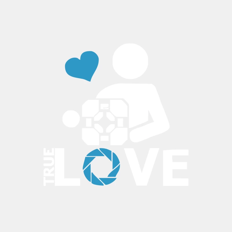 Portal true love - Aperture lab video gamer teleport online pc goal tee Male Tank Top